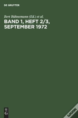 Capa do artigo Band 1, Heft 2/3, September 1972