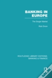 Capa do artigo Banking In Europe (Rle Banking & Finance)