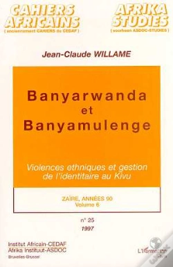 Capa do artigo Banyarwanda Et Banyamulenge