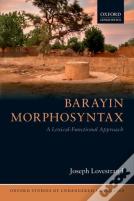 Barayin Morphosyntax