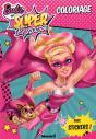 Barbie En Super Princesse ; Coloriage Avec Sticker  S - Preview