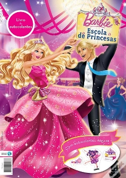 Capa do artigo Barbie Escola de Princesas - Livro com Autocolantes