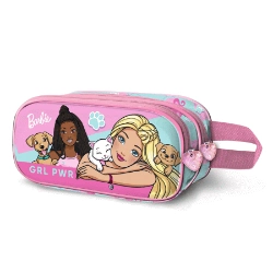 Capa do artigo Barbie Pets Estojo Duplo 3D, Rosa