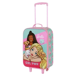 Capa do artigo Barbie Pets Mala Trolley Soft 3D, Rosa
