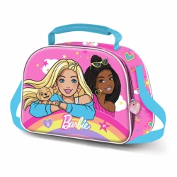 Capa do artigo Barbie Rainbowy Lancheira 3D, Rosa