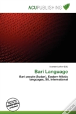 Capa do artigo Bari Language