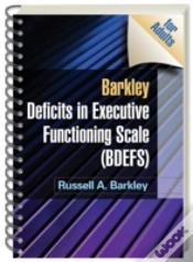 Capa do artigo Barkley Deficits In Executive Functioning Scale (Bdefs For Adults), (Wire-Bound Paperback)