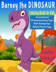 Barney The Dinosaur Coloring Book For Kids