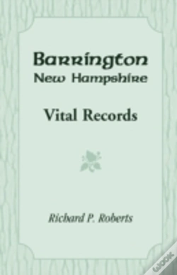 Capa do artigo Barrington, New Hampshire, Vital Records