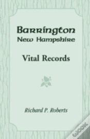 Capa do artigo Barrington, New Hampshire, Vital Records