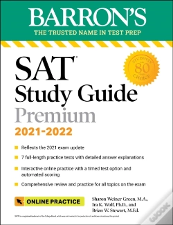Capa do artigo Barron'S Sat Study Guide Premium, 2021-2022 (Reflects The 2021 Exam Update): 7 Practice Tests + Comprehensive Review + Online Practice