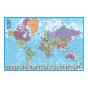 Base Didatica Mapa Do Mundo 60X40Cm Ldpp-227 - Preview