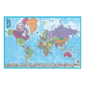 Capa do artigo Base Didatica Mapa Do Mundo 60X40Cm Ldpp-227