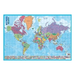 Capa do artigo Base Didatica Mapa Do Mundo 60X40Cm Ldpp-227