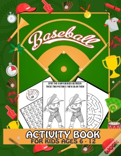 Capa do artigo Baseball Activity Book For Kids Ages 6-12