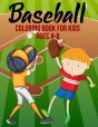 Baseball Coloring Book For Kids Ages 4-8 - Preview