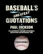 Baseball'S Greatest Quotations - Preview