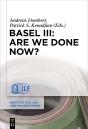 Basel Iii: Are We Done Now? - Preview