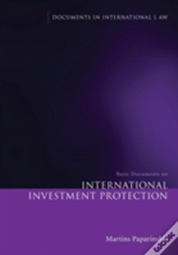Capa do artigo Basic Documents On International Investment Protection