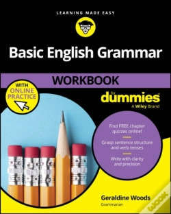Capa do artigo Basic English Grammar Workbook For Dummies With Online Practice Quizzes