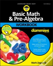 Capa do artigo Basic Math & Pre-Algebra Workbook For Dummies With Online Practice