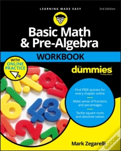 Capa do artigo Basic Math & Pre-Algebra Workbook For Dummies With Online Practice
