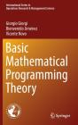 Basic Mathematical Programming Theory - Preview