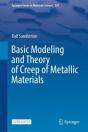 Basic Modeling And Theory Of Creep Of Metallic Materials - Preview