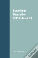 Basic User Manual For Csp-Rules-V2.1