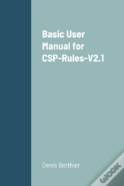 Capa do artigo Basic User Manual For Csp-Rules-V2.1