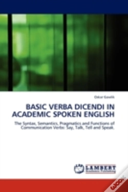 Capa do artigo Basic Verba Dicendi In Academic Spoken English