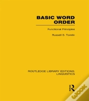 Capa do artigo Basic Word Order (Rle Linguistics B: Grammar)