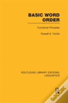 Basic Word Order (Rle Linguistics B: Grammar)