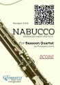 Bassoon Quartet Score: "Nabucco" Overture - Preview