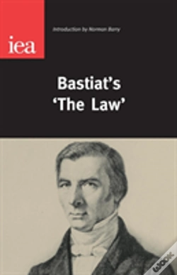 Capa do artigo Bastiat'S 'The Law'