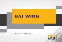 Bat Wing