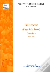 Capa do artigo Bâtiment (Pays De Loire) ; Brochure 3343, Idcc 2625