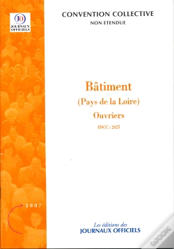 Capa do artigo Bâtiment (Pays De Loire) ; Brochure 3343, Idcc 2625