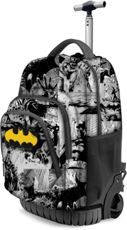 Capa do artigo Batman B/N Mochila Trolley GTS FAN, Cinza