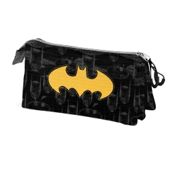 Capa do artigo Batman Batstyle Estojo Triplo ECO, Preta
