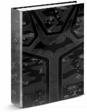 Capa do artigo Batman Fear Pasta de 2 Anéis, Preta