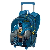 Capa do artigo Batman Night Mochila 3D com Rodas Pequena, Azul