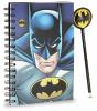 Batman Rage Caixa de Presente com Caderno e Lápis Fashion, Azul - Preview