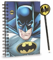 Capa do artigo Batman Rage Caixa de Presente com Caderno e Lápis Fashion, Azul