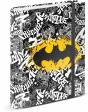 Batman Tagsignal Pasta de 4 Anéis Papel Quadriculado, Cinza - Preview