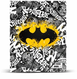 Capa do artigo Batman Tagsignal Pasta de Elásticos, Cinza