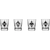 Capa do artigo Batman v Superman Shotglass 4-Pack Logos