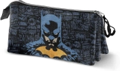 Capa do artigo Batman Wayne Estojo Triplo FAN 2.0, Azul