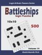 Battleships Logic Puzzles: 500 Puzzles - Preview