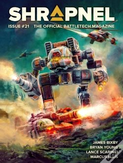 Capa do artigo Battletech: Shrapnel, Issue #21 (The Official Battletech Magazine)